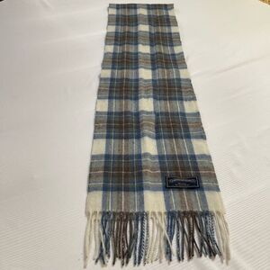James Pringle Weavers Wool Plaid VTG Scarf
